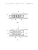 ASSEMBLY INCLUDING PLURAL THROUGH WAFER VIAS, METHOD OF COOLING THE     ASSEMBLY AND METHOD OF FABRICATING THE ASSEMBLY diagram and image