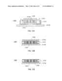 ASSEMBLY INCLUDING PLURAL THROUGH WAFER VIAS, METHOD OF COOLING THE     ASSEMBLY AND METHOD OF FABRICATING THE ASSEMBLY diagram and image