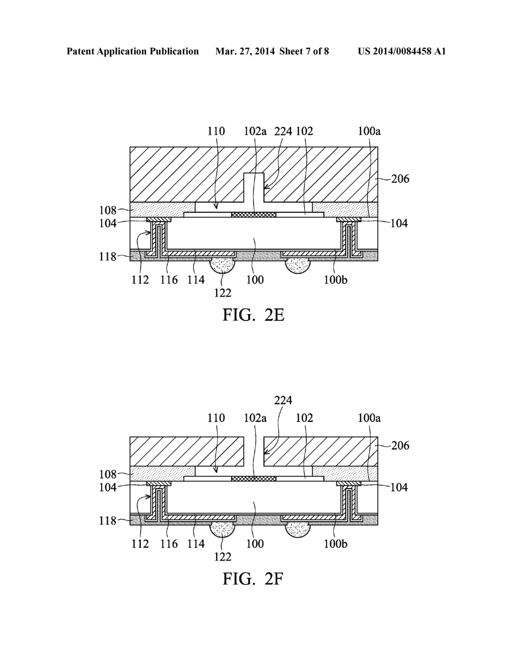 CHIP PACKAGE AND METHOD FOR FORMING THE SAME - diagram, schematic, and image 08