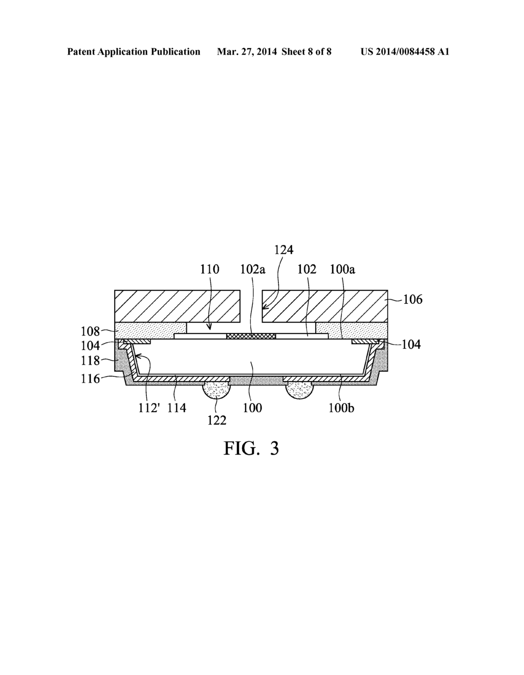 CHIP PACKAGE AND METHOD FOR FORMING THE SAME - diagram, schematic, and image 09