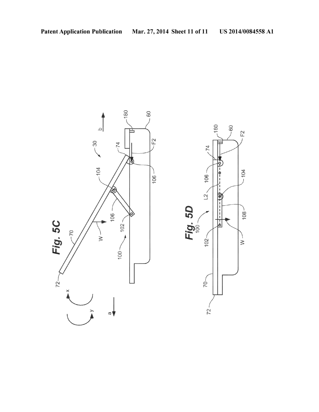 Work Surface Opening Mechanism - diagram, schematic, and image 12