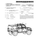 POSITIONING STRUCTURE FOR A FIREARM ON A VEHICLE diagram and image