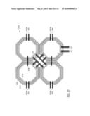 Two Dimensional Quad Integrated Power Combiner for RF Power Amplifiers diagram and image