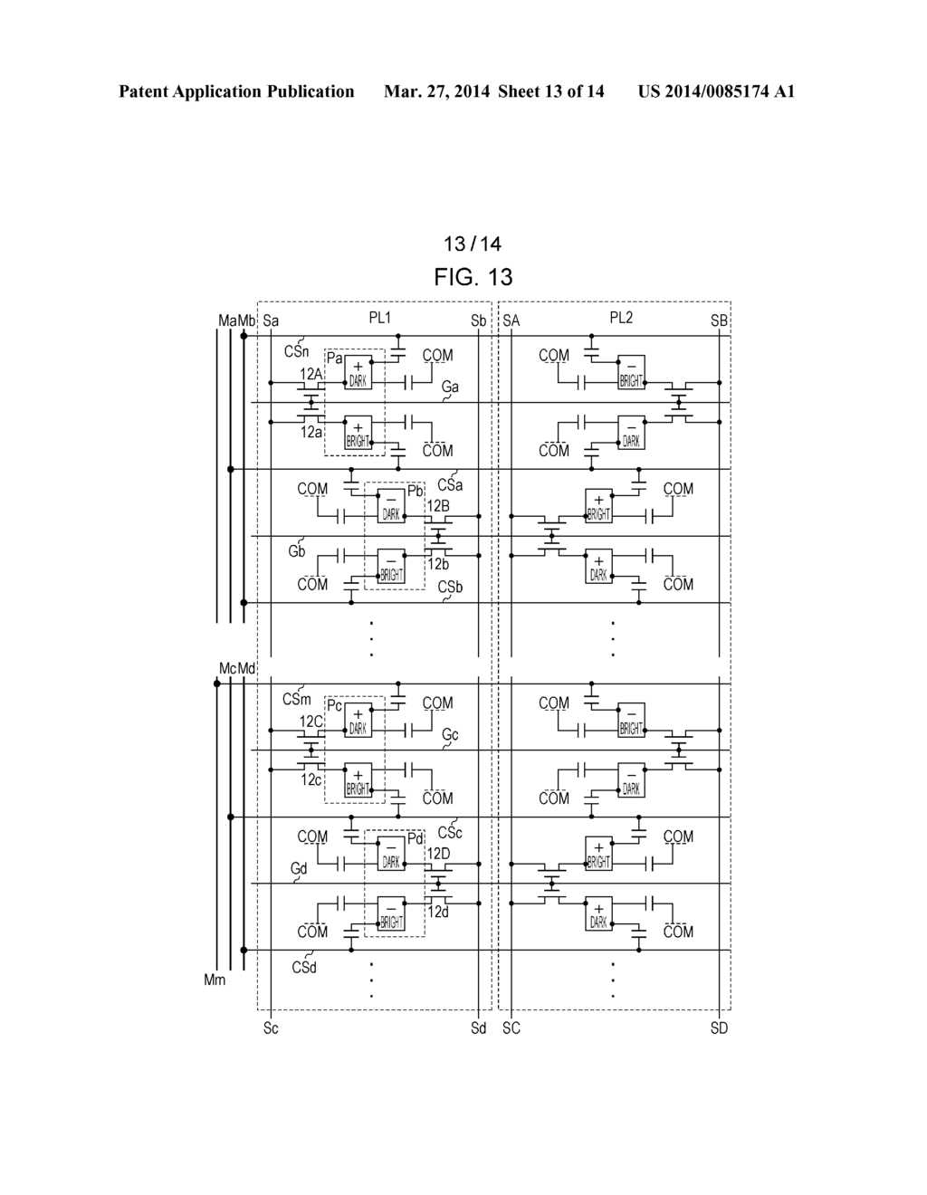 LIQUID CRYSTAL DISPLAY - diagram, schematic, and image 14