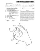 METHOD AND APPARATUS FOR RESPONDING TO INPUT BASED UPON RELATIVE FINGER     POSITION diagram and image