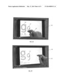 METHOD AND SYSTEM FOR PROVIDING ANIMATED FONT FOR CHARACTER AND COMMAND     INPUT TO A COMPUTER diagram and image