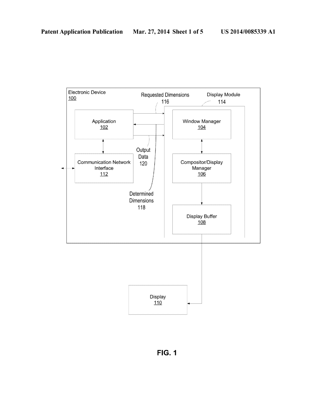 Displaying Applications on a Fixed Orientation Display - diagram, schematic, and image 02