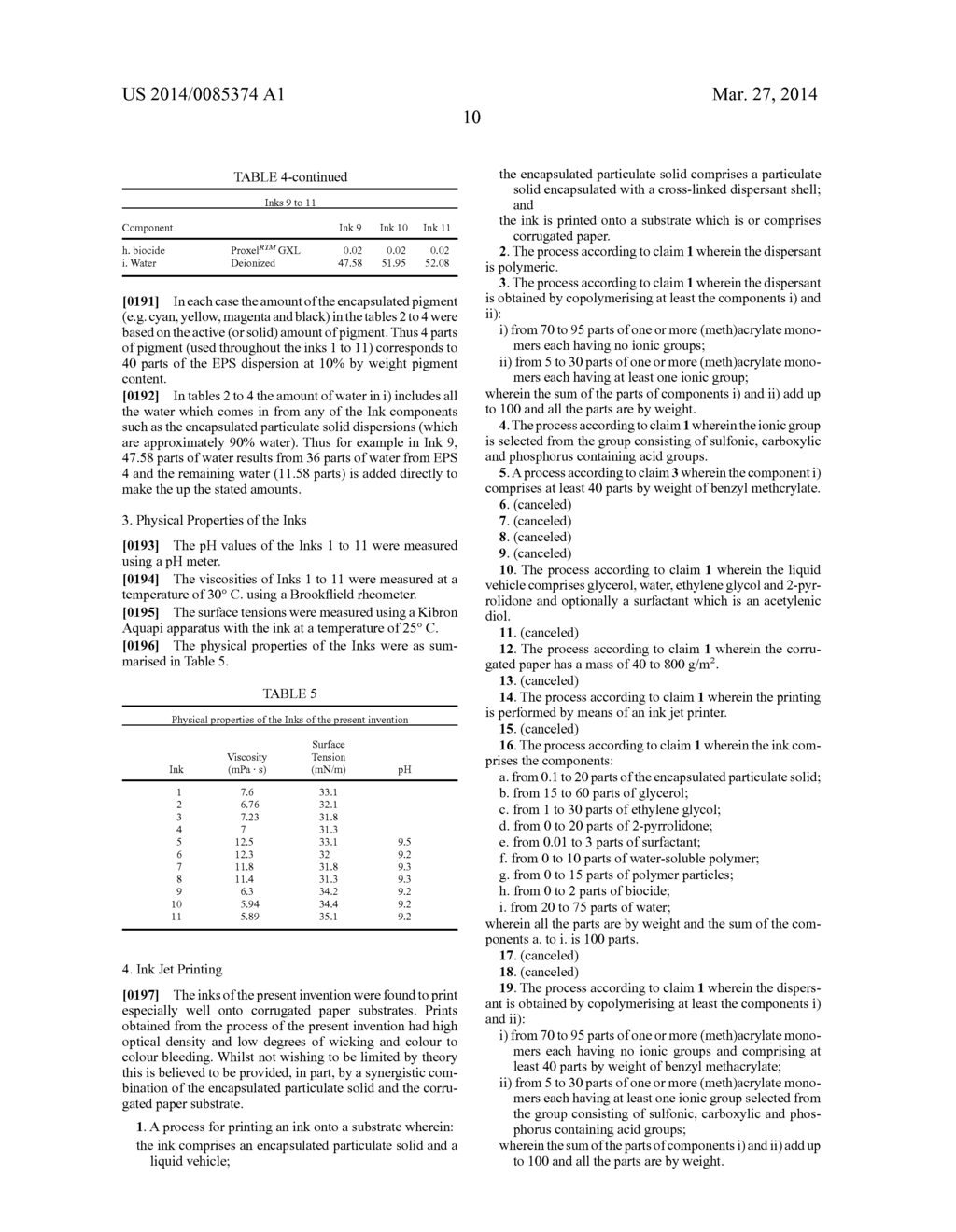 Process for Printing and Substrates - diagram, schematic, and image 11