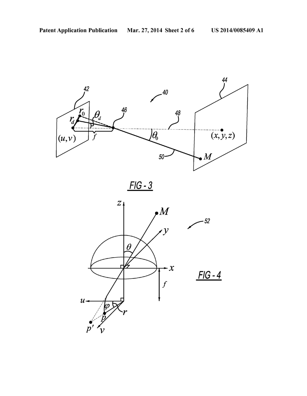 WIDE FOV CAMERA IMAGE CALIBRATION AND DE-WARPING - diagram, schematic, and image 03