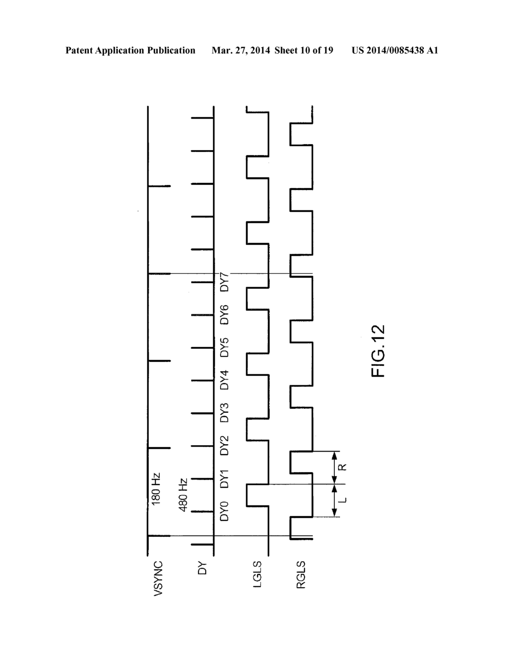 STEREOSCOPIC SPECTACLES CONTROL DEVICE, DISPLAY DEVICE, AND STEREOSCOPIC     SPECTACLES CONTROL METHOD - diagram, schematic, and image 11