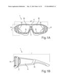 Specacle Device With An Adjustable Field Of View And Method diagram and image