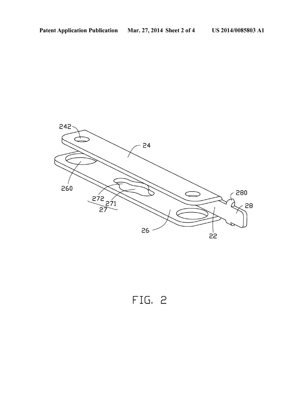 MOUNTING DEVICE FOR HARD DISK DRIVE - diagram, schematic, and image 03