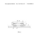 Printed circuit board with compact groups of devices diagram and image