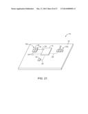 Printed circuit board with compact groups of devices diagram and image