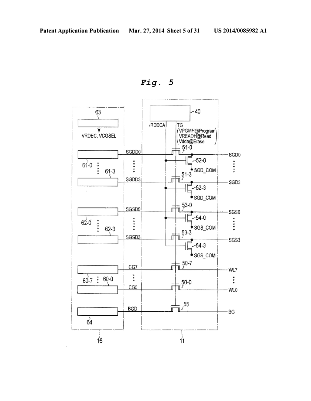 SEMICONDUCTOR MEMORY DEVICE - diagram, schematic, and image 06