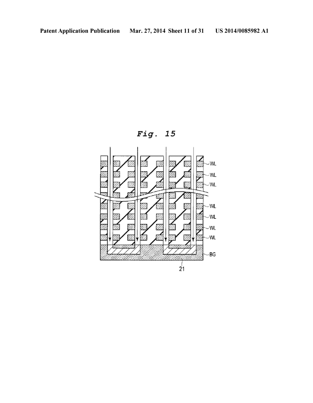 SEMICONDUCTOR MEMORY DEVICE - diagram, schematic, and image 12