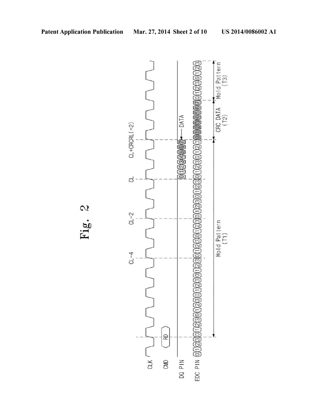 SEMICONDUCTOR MEMORY DEVICE AND DETECTION CLOCK PATTERN GENERATING METHOD     THEREOF - diagram, schematic, and image 03