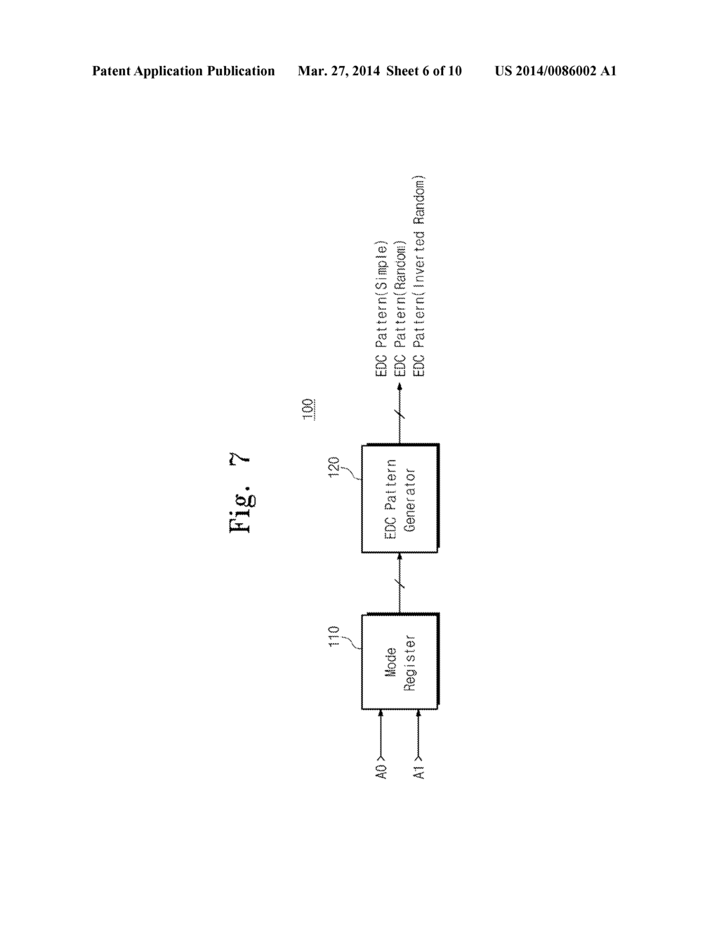 SEMICONDUCTOR MEMORY DEVICE AND DETECTION CLOCK PATTERN GENERATING METHOD     THEREOF - diagram, schematic, and image 07