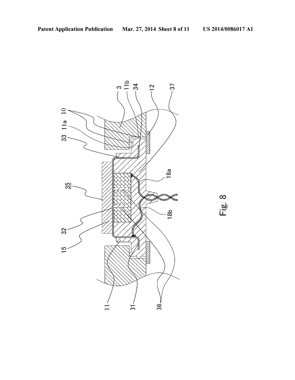 ULTRASONIC TRANSMISSION/RECEPTION UNIT, MANUFACTURING METHOD OF ULTRASONIC     TRANSMISSION/RECEPTION UNIT, AND ULTRASONIC FLOW METER DEVICE - diagram, schematic, and image 09