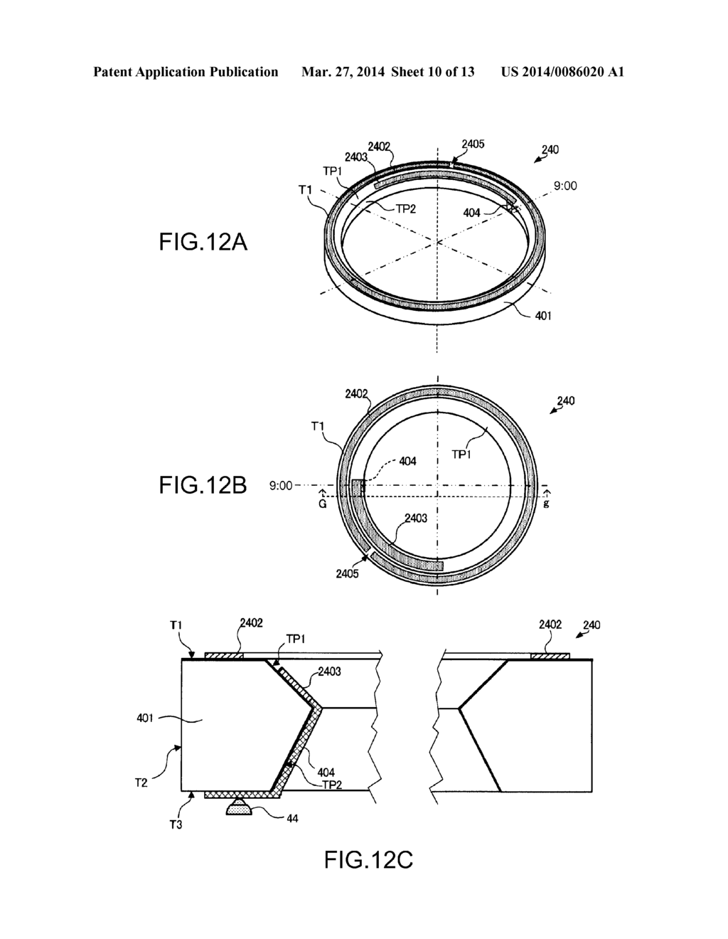 ELECTRONIC TIMEPIECE WITH INTERNAL ANTENNA - diagram, schematic, and image 11