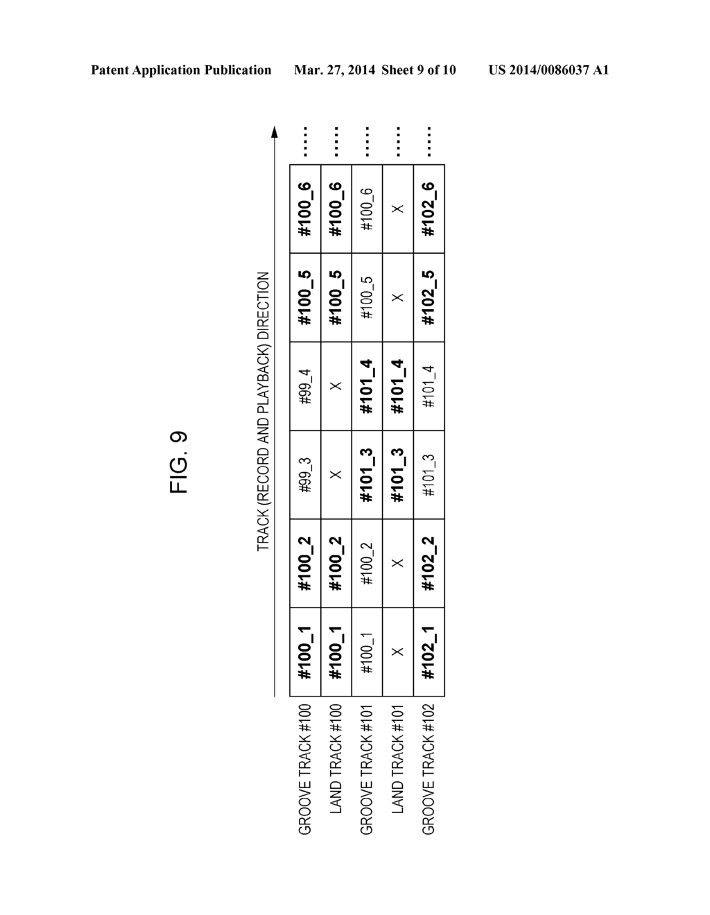 OPTICAL INFORMATION RECORDING MEDIUM AND OPTICAL INFORMATION RECORDING     MEDIUM PLAYBACK APPARATUS - diagram, schematic, and image 10