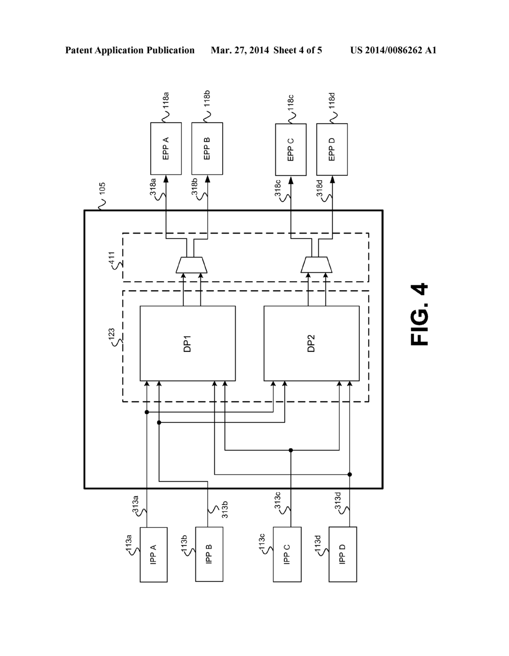 SCALABLE EGRESS PARTITIONED SHARED MEMORY ARCHITECTURE - diagram, schematic, and image 05