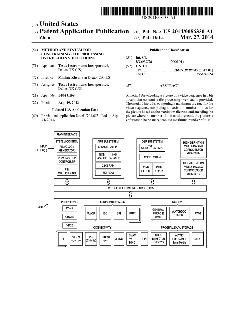 Method and System for Constraining Tile Processing Overhead in Video     Coding - diagram, schematic, and image 01