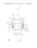 RUGGEDIZED MULTI-FIBER FIBER OPTIC CONNECTOR WITH SEALED DUST CAP diagram and image