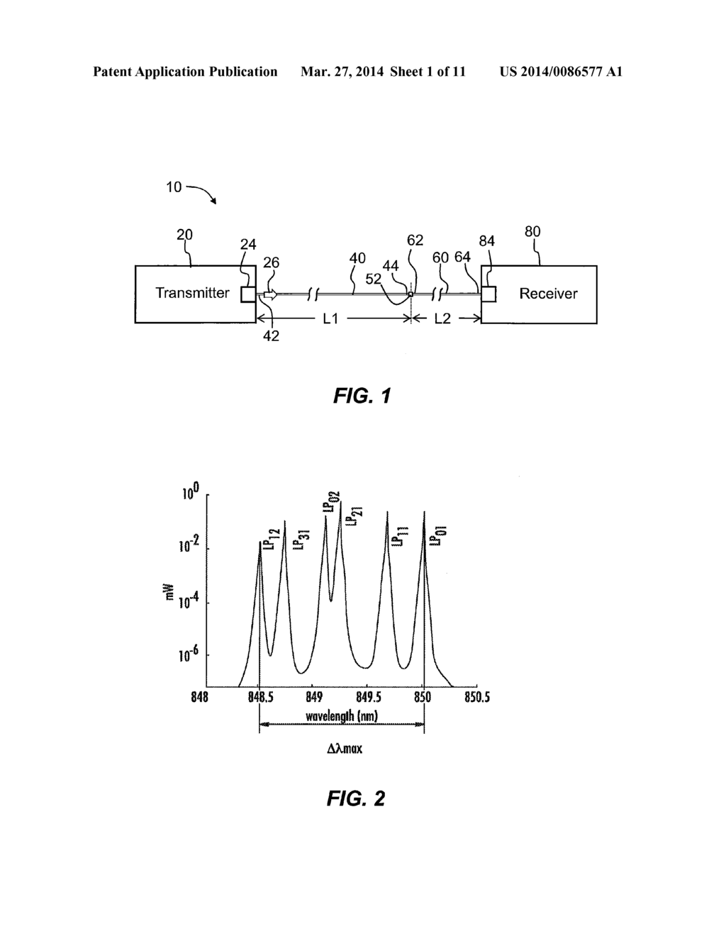 MULTIMODE OPTICAL FIBER SYSTEMS WITH ADJUSTABLE CHROMATIC MODAL DISPERSION     COMPENSATION - diagram, schematic, and image 02