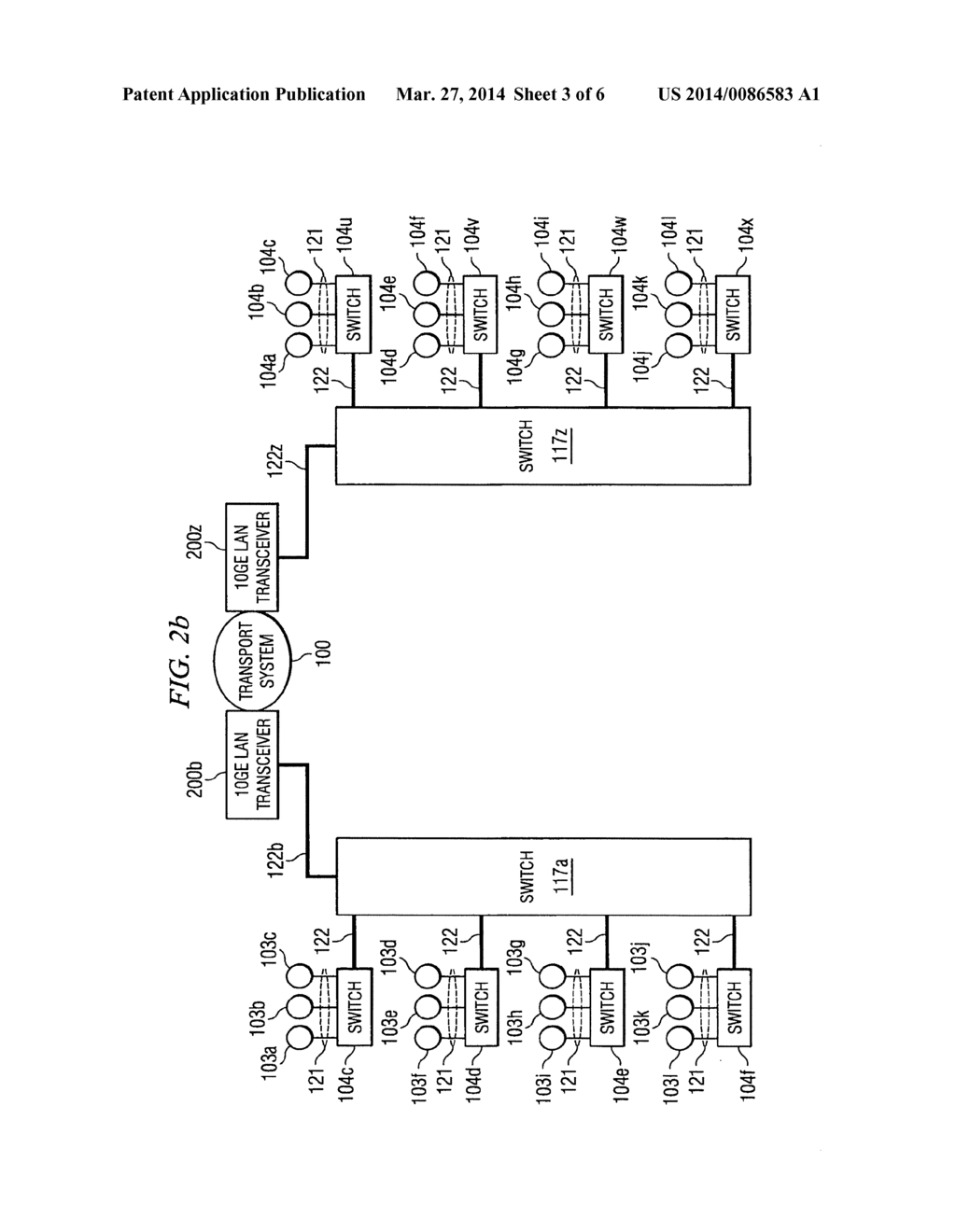 APPARATUS AND METHOD FOR TRANSMITTING LAN SIGNALS OVER A TRANSPORT SYSTEM - diagram, schematic, and image 04