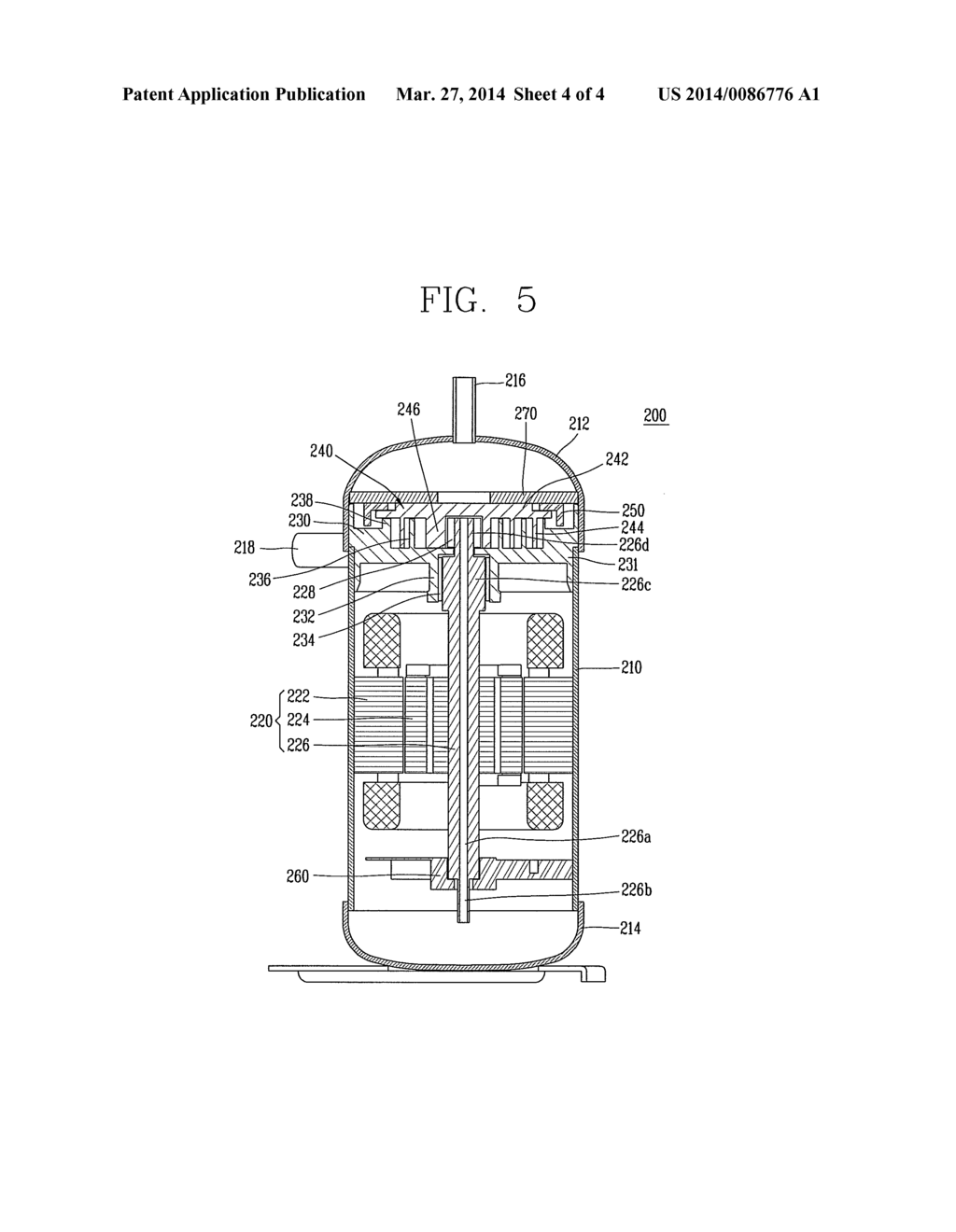 SURFACE TREATING AGENT FOR WEAR-RESISTANCE SURFACE, MANUFACTURING METHOD     THEREOF AND COMPRESSOR USING THE SAME - diagram, schematic, and image 05