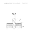 Secondary-Battery Electrode Group Unit and Method of Manufacturing the     Same diagram and image