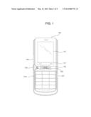 MOBILE COMMUNICATION TERMINAL INCLUDING ROTARY KEY AND METHOD OF     CONTROLLING OPERATION THEREOF diagram and image