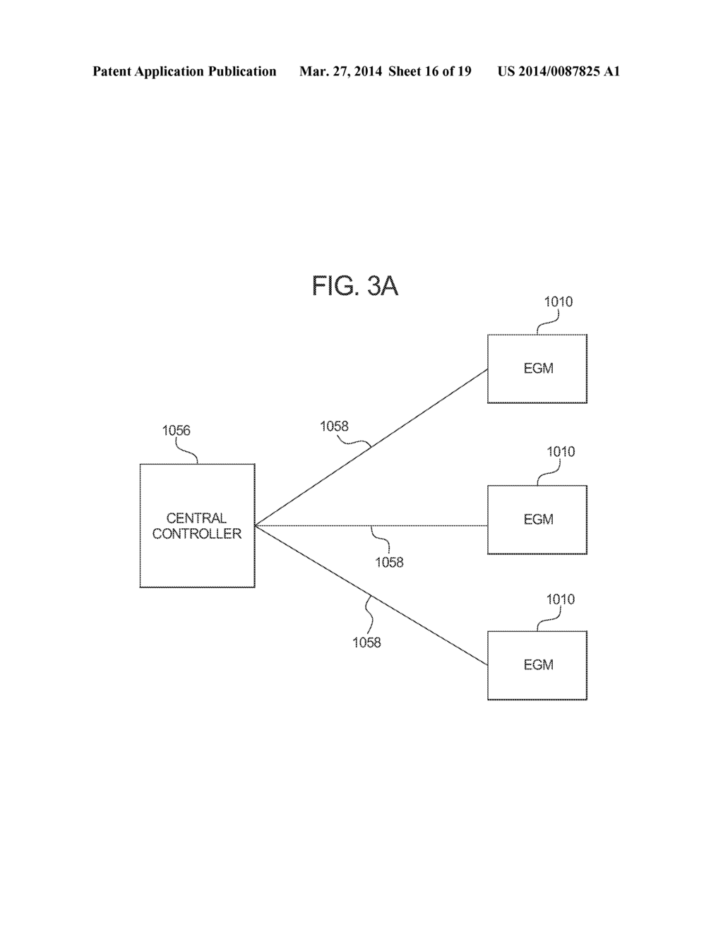 GAMING SYSTEM AND METHOD FOR PROVIDING A CASCADING MULTIPLE SIDED SYMBOL     GAME - diagram, schematic, and image 17