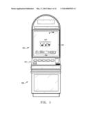 GAMING DEVICE HAVING MULTI-POSITIONAL GAME ELEMENTS diagram and image