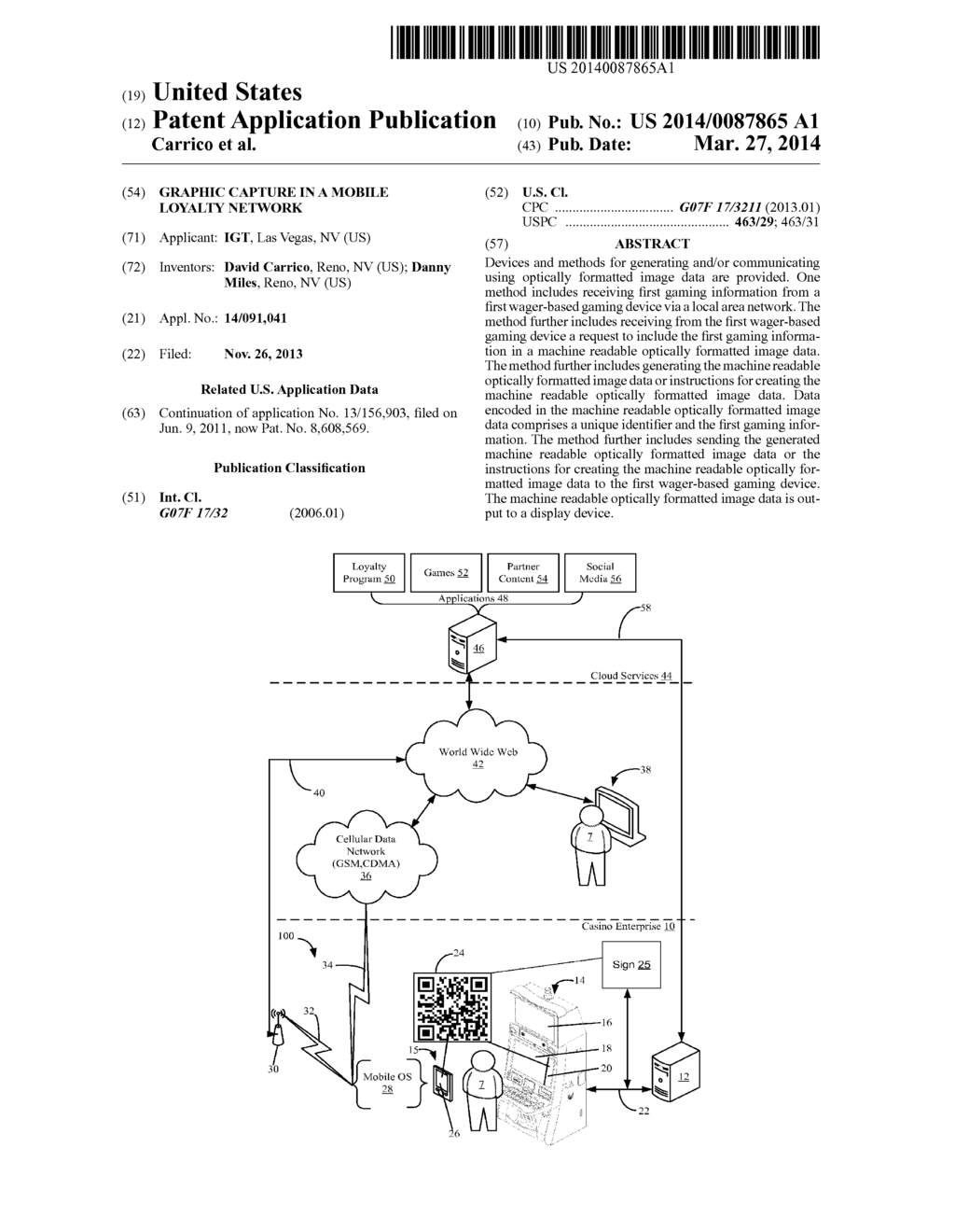 GRAPHIC CAPTURE IN A MOBILE LOYALTY NETWORK - diagram, schematic, and image 01