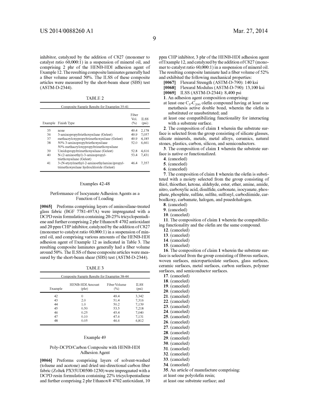 METATHESIS-ACTIVE ADHESION AGENTS AND METHODS FOR ENHANCING POLYMER     ADHESION TO SURFACES - diagram, schematic, and image 10