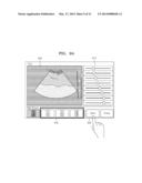 ULTRASOUND APPARATUS AND INFORMATION PROVIDING METHOD OF THE ULTRASOUND     APPARATUS diagram and image