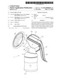 Manual Breast Pump diagram and image