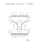 METHOD OF PRODUCING AN ABSORBENT GARMENT, AND AN ABSORBENT GARMENT     PRODUCED ACCORDING TO THE METHOD diagram and image