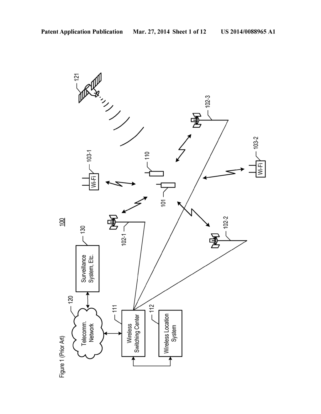 ASSOCIATING AND LOCATING MOBILE STATIONS BASED ON SPEECH SIGNATURES - diagram, schematic, and image 02