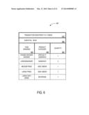 METHOD AND APPARATUS FOR SELECTING A SUPPLEMENTAL PRODUCT TO OFFER FOR     SALE DURING A TRANSACTION diagram and image