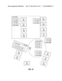 Methods and Systems of Aggregating Information of Social Networks Based on     Changing Geographical Locations of a Computing Device Via a Network diagram and image