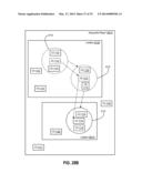 Methods and Systems of Aggregating Information of Social Networks Based on     Changing Geographical Locations of a Computing Device Via a Network diagram and image