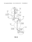 Methods and Systems of Aggregating Information of Social Networks Based on     Changing Geographical Locations of a Computing Device Via a Network diagram and image