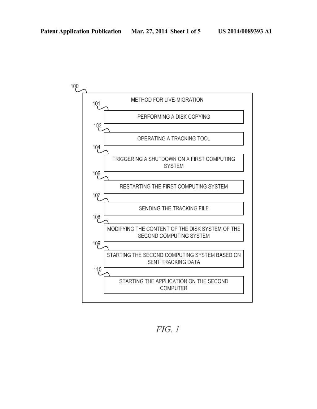 Near Live-Migration of Operating System and Application - diagram, schematic, and image 02