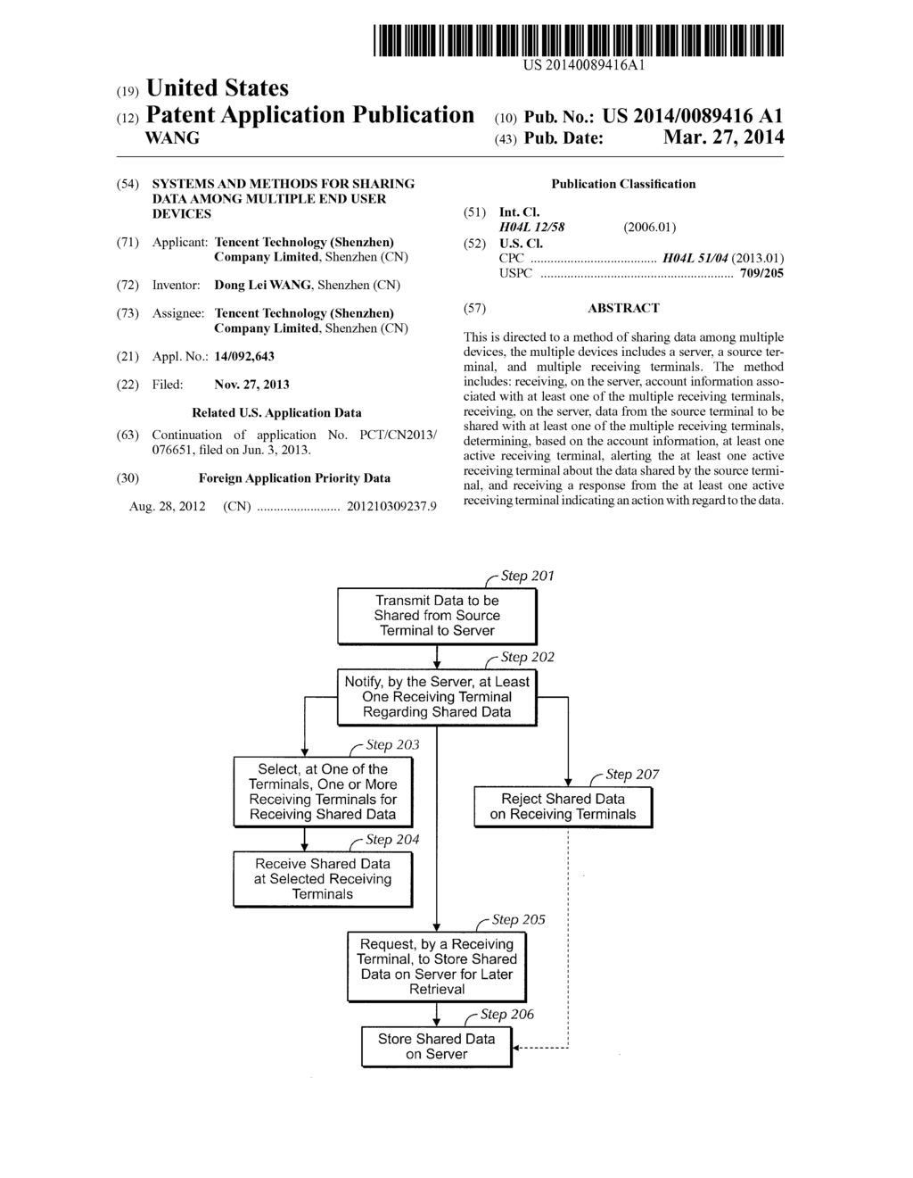 SYSTEMS AND METHODS FOR SHARING DATA AMONG MULTIPLE END USER DEVICES - diagram, schematic, and image 01