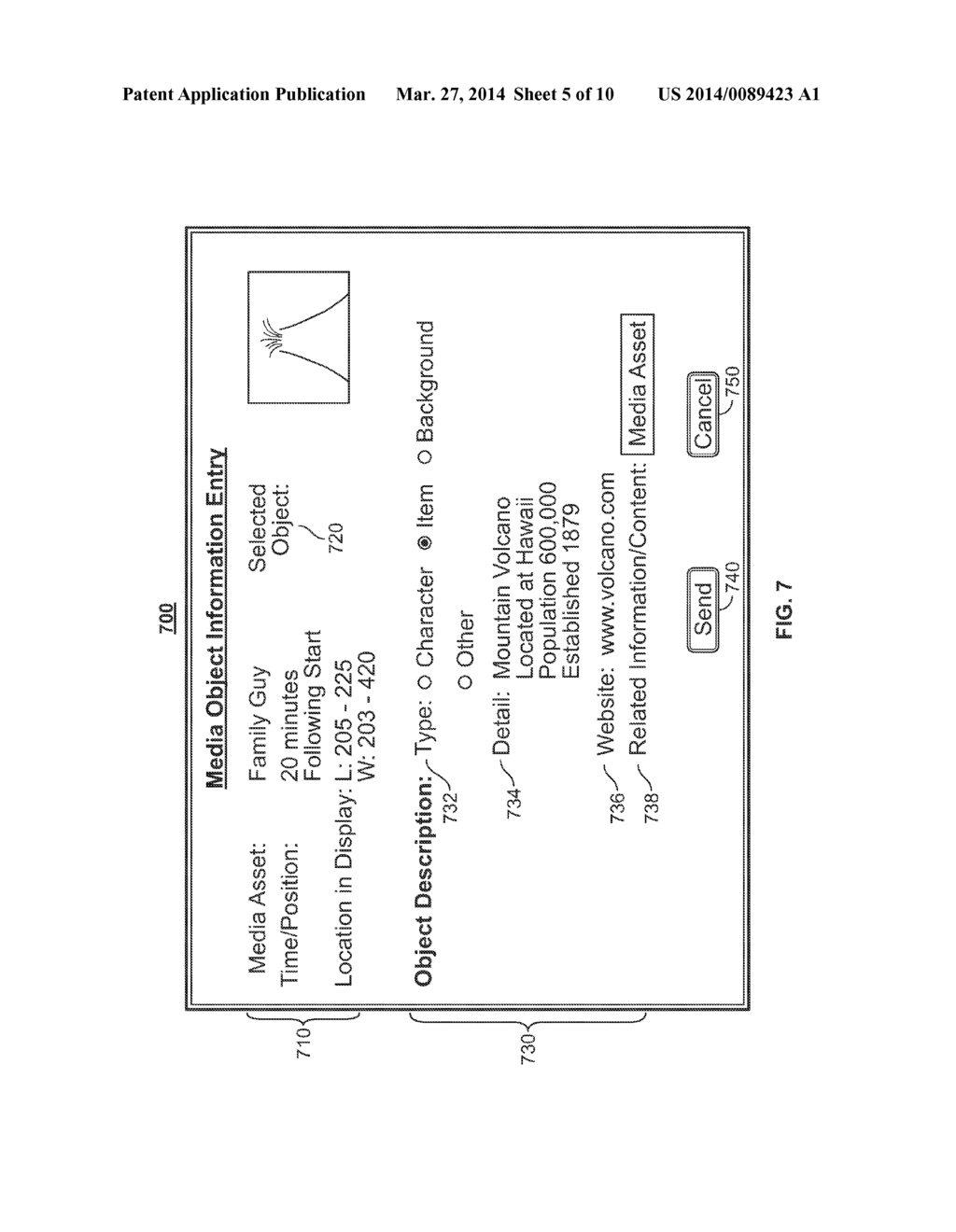 SYSTEMS AND METHODS FOR IDENTIFYING OBJECTS DISPLAYED IN A MEDIA ASSET - diagram, schematic, and image 06