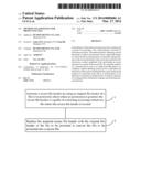 METHOD AND APPARATUS FOR PROTECTING FILE diagram and image