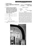 METHOD OF MAKING, TRANSPORTING AND INSTALLING SOFFIT MADE BY A MACHINE     THAT CREATES CORRUGATED SHEET METAL SOFFIT WHICH SOFFIT IS COATED WITH     VINYL MATERIAL WHICH VINYL MATERIAL COATS ONE OR BOTH SIDES OF THE     ALUMINUM SHEET METAL PRIOR TO BEING FED THROUGH THE MACHINE THAT CREATES     THE CORRUGATED SOFFIT diagram and image